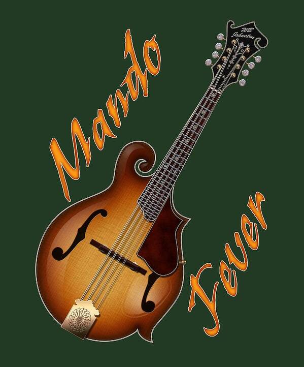 Mando Art Print featuring the photograph Mando Fever T Shirt by WB Johnston