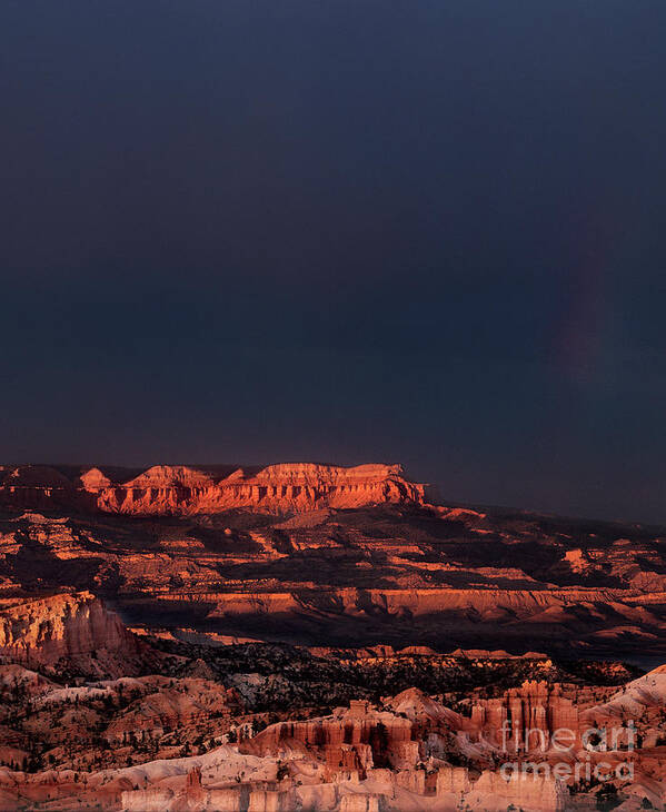 Dave Welling Art Print featuring the photograph Monsoon Storm Bryce Canyon National Park by Dave Welling