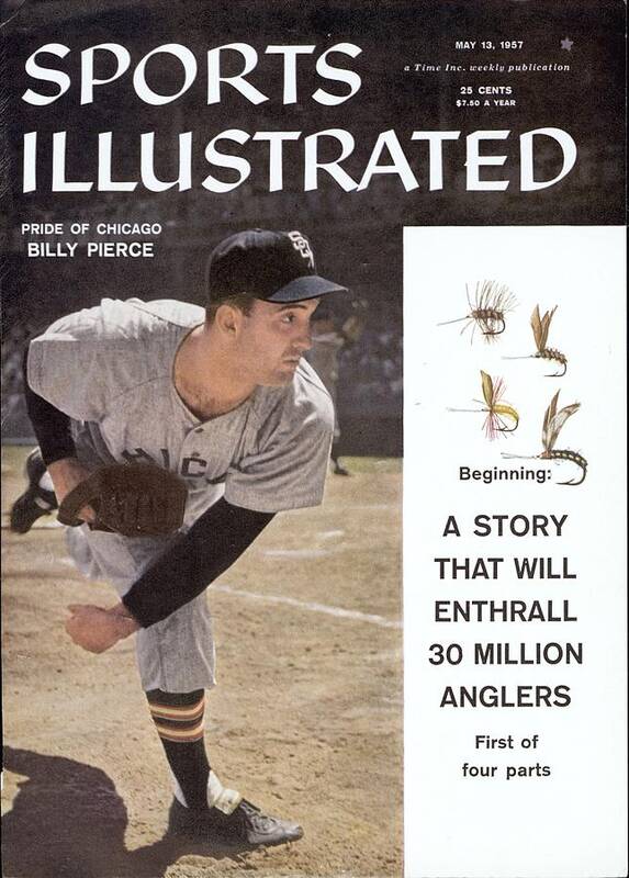 Magazine Cover Art Print featuring the photograph Chicago White Sox Billy Pierce... Sports Illustrated Cover by Sports Illustrated