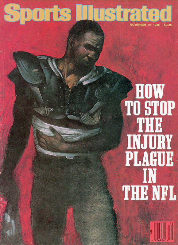 Magazine Cover Art Print featuring the photograph How To Stop The Injury Plague In The Nfl Sports Illustrated Cover by Sports Illustrated