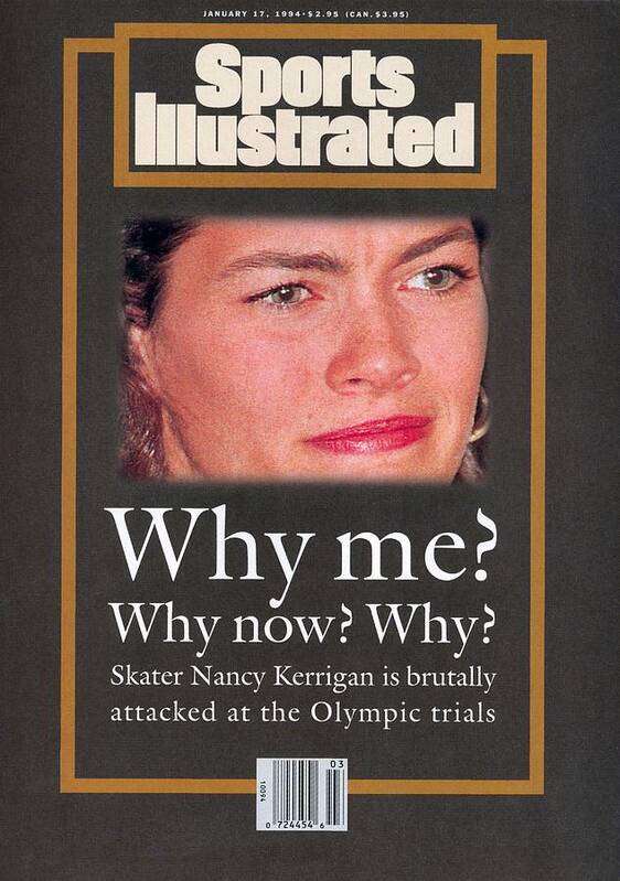 Magazine Cover Art Print featuring the photograph Nancy Kerrigan, 1994 Us Figure Skating Championships Sports Illustrated Cover by Sports Illustrated