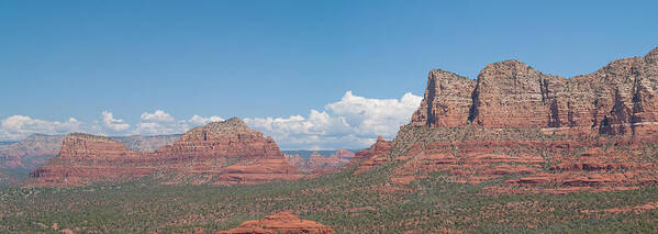 Sedona Art Print featuring the photograph Across the Valley by Joshua House