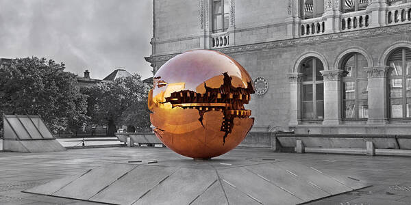 Inspirational Art Print featuring the photograph Selective Sphere by Betsy Knapp