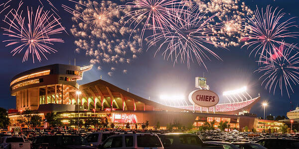 Chiefs Art Print featuring the photograph Chiefs Celebration by Ryan Heffron