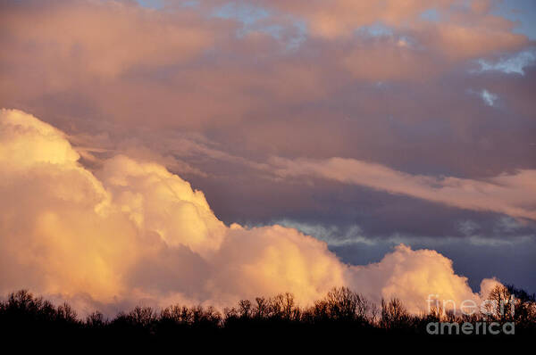 Storm Clouds Art Print featuring the photograph Sky Drama #1 by Thomas R Fletcher