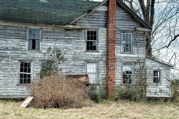 House Art Print featuring the photograph Broken Windows by Cindy Archbell