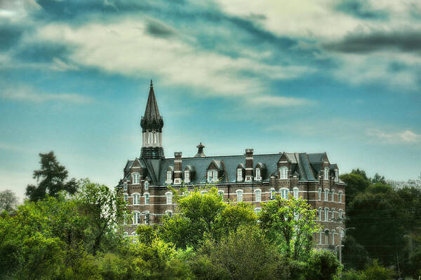 Gothic Art Print featuring the photograph Jubilee Hall at Fisk University - Nashville Tennessee by Jai Johnson