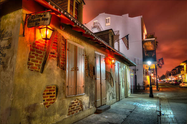 2014 Art Print featuring the photograph Lafitte's Blacksmith Shop by Tim Stanley