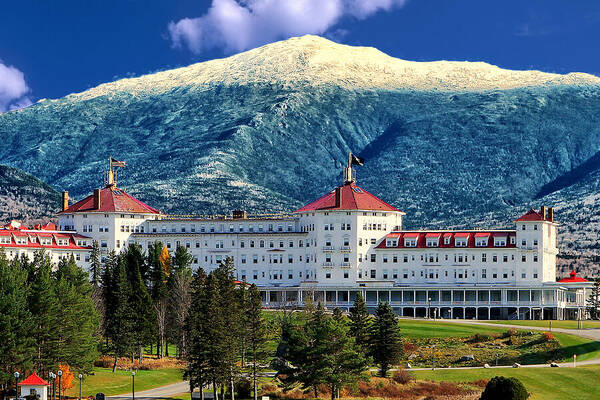 Hotel Art Print featuring the photograph Mount Washington Hotel by Tom Prendergast