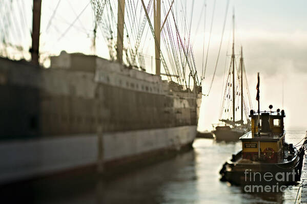 19th Century Art Print featuring the photograph The Waterfront by Joseph Reid