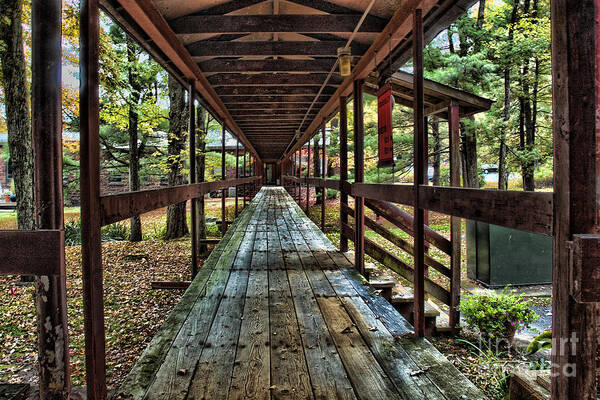 Vanishing Point Art Print featuring the photograph Vanashing Point HDR by Edward Sobuta