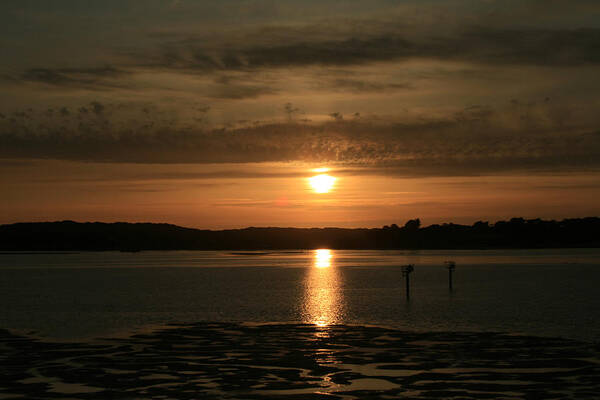 Bodega Bay Art Print featuring the photograph Bodega Bay Sunset II by Suzanne Lorenz