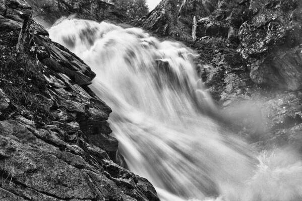 Landscape Art Print featuring the photograph Osterbro Falls by A A