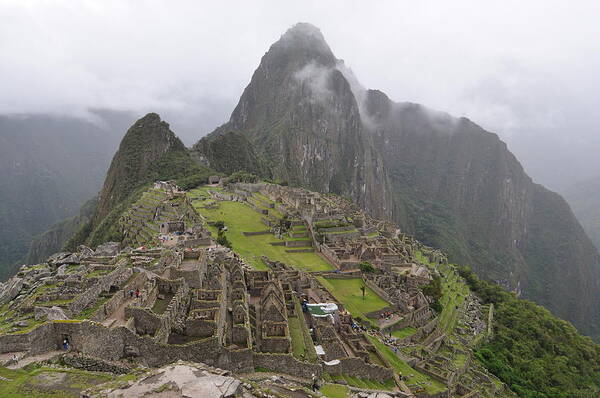 Machu Picchu Art Print featuring the photograph Machu Picchu #3 by Herman Hagen