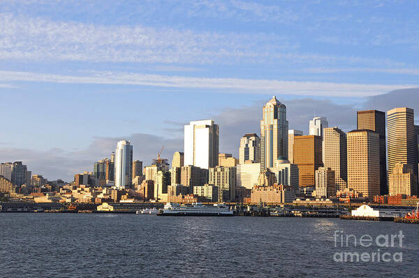 Seattle Art Print featuring the photograph All Aboard by Sarah Schroder