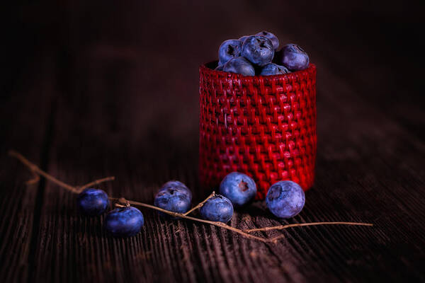 Abundance Art Print featuring the photograph Blueberry Delight by Tom Mc Nemar