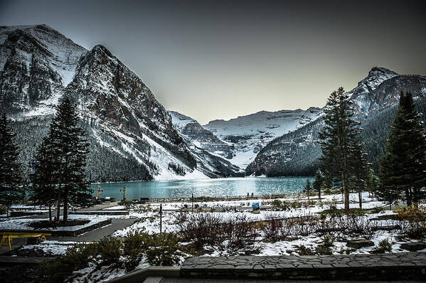  Art Print featuring the photograph Lake Louise by Bill Howard