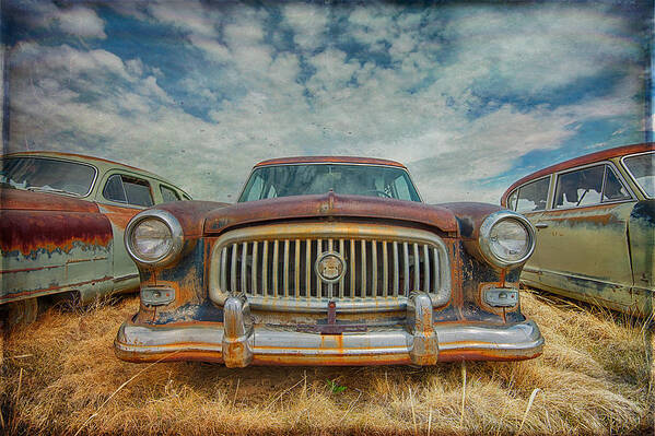 Vintage Art Print featuring the photograph Nash Rambler by Elin Skov Vaeth