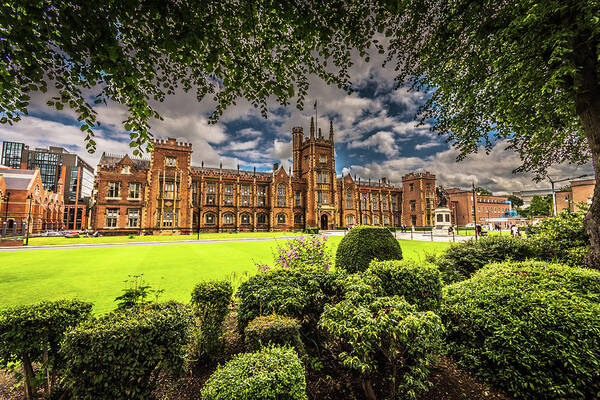 Dublin Art Print featuring the photograph Queens University by Bill Howard