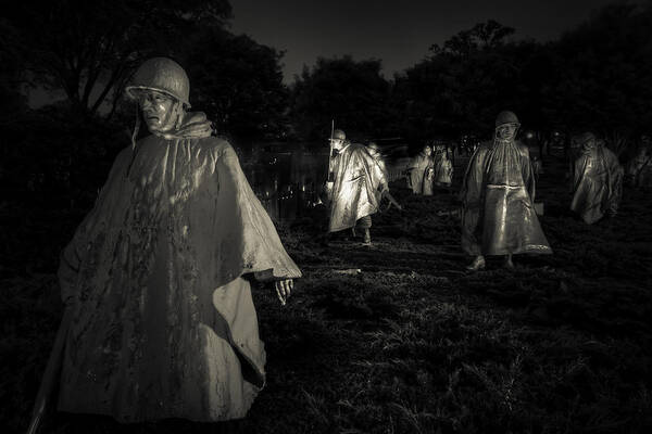 Washington D.c. Art Print featuring the photograph War Ghosts by Tim Stanley