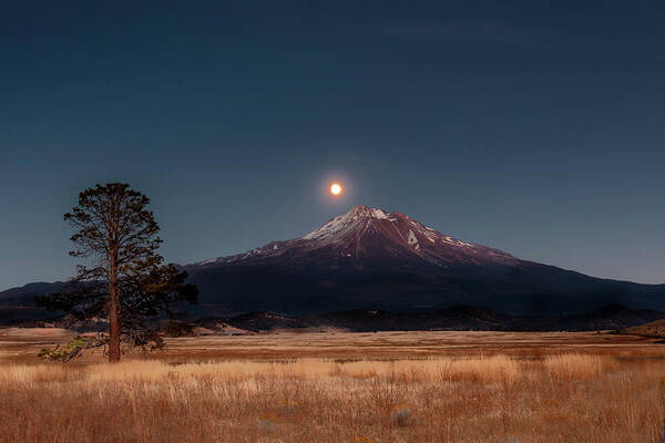 Moon Art Print featuring the photograph Hunter's Moon #1 by Ryan Workman Photography
