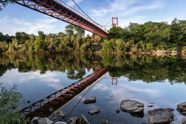 Guy West Bridge Art Print featuring the photograph Guy West Bridge by Gary Geddes