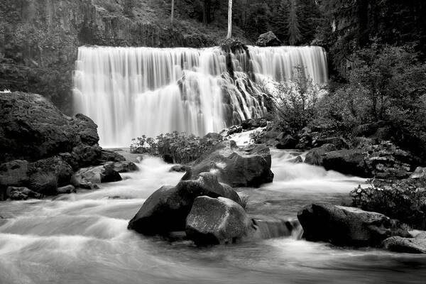 Waterfall Art Print featuring the photograph McCloud Falls by Ryan Workman Photography