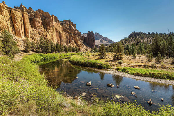 Travel Art Print featuring the photograph The Crooked River by Peter Tellone