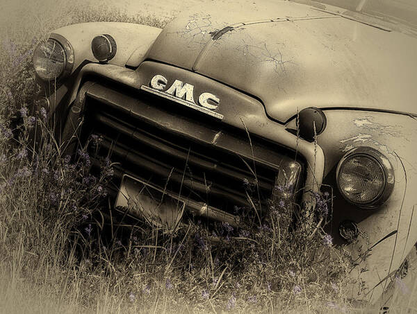Gmc Art Print featuring the photograph A Weather-beaten Classic by John Vose