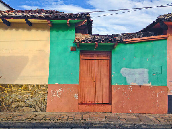 Bright Colors Art Print featuring the photograph Chiapas Color by Matthew Bamberg
