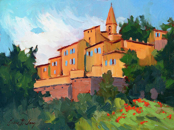 Crillon Le Brave Art Print featuring the painting Crillon Le Brave by Diane McClary