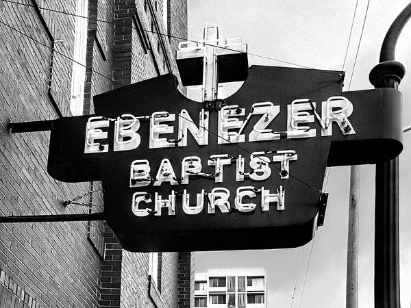 Ebenezer Art Print featuring the photograph Ebenezer Baptist Church by Dominic Piperata