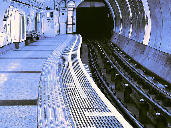 Subway Art Print featuring the photograph Future Tense #1 by Dominic Piperata