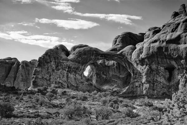 Arches National Park Art Print featuring the photograph Arches National Park by Sandra Selle Rodriguez