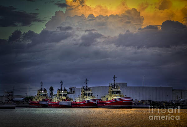 Storm Clouds Art Print featuring the photograph Storm Brewing by Marvin Spates