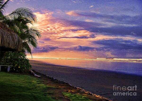 Sunrise Art Print featuring the photograph Pacific Sunrise by Julia Springer
