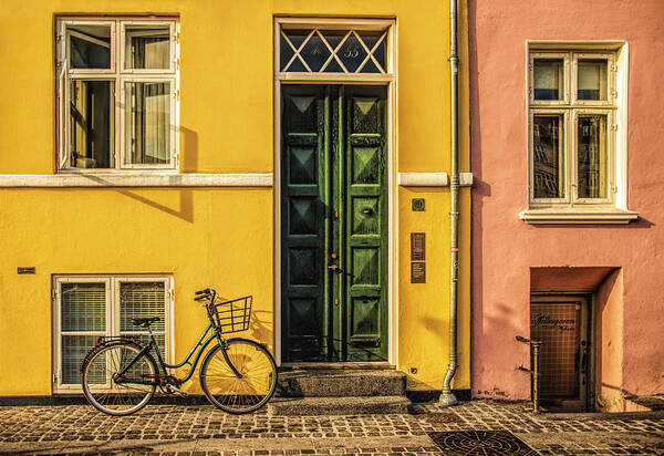 Copenhagen Art Print featuring the photograph Copenhagen Transportation by Mick Burkey