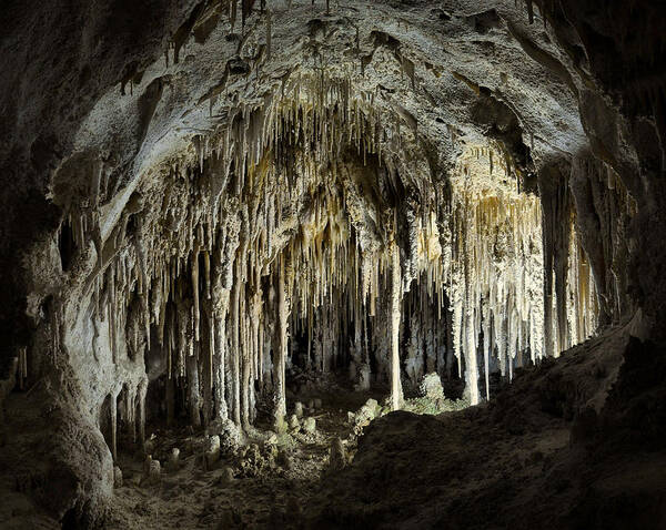 The Dollhouse Art Print featuring the photograph The Dollhouse - Carlsbad Caverns by Stephen Vecchiotti