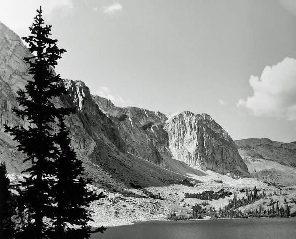 Landscape Art Print featuring the photograph Below Medicine Bow by Allan McConnell