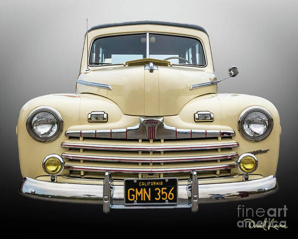 California Art Print featuring the photograph The Face of a Woodie, 1 of 3 by David Levin