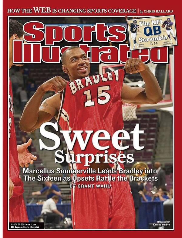 Magazine Cover Art Print featuring the photograph Bradley Marcellus Sommerville, 2006 Ncaa Playoffs Sports Illustrated Cover by Sports Illustrated
