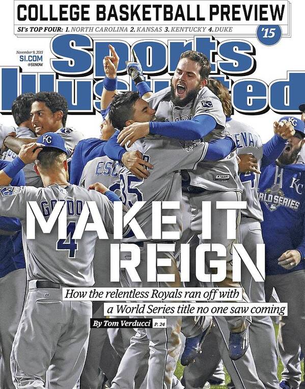Magazine Cover Art Print featuring the photograph Make It Reign How The Resilient Royals Ran Off With A World Sports Illustrated Cover by Sports Illustrated