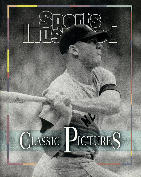 American League Baseball Art Print featuring the photograph New York Yankees Mickey Mantle Sports Illustrated Cover by Sports Illustrated