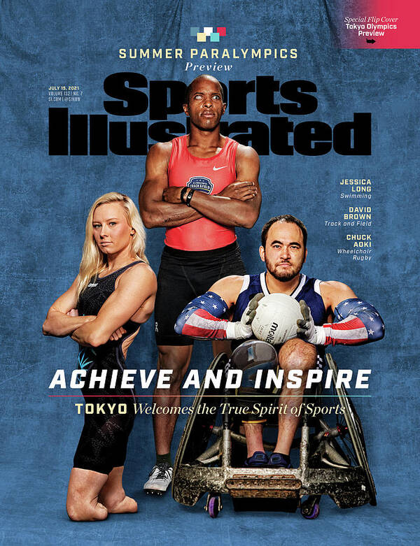 Published Art Print featuring the photograph 2020 Summer Olympics Preview Issue Cover by Sports Illustrated