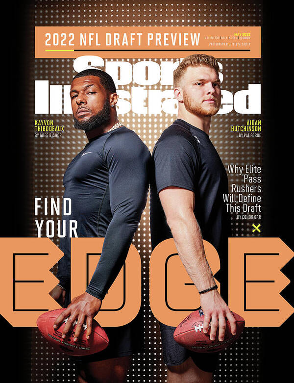 Defensive End Art Print featuring the photograph 2022 NFL Draft Preview Issue Cover by Sports Illustrated