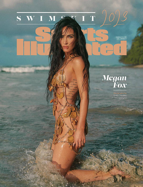 Megan Fox Art Print featuring the photograph 2023 Sports Illustrated Swimsuit Issue Cover by Sports Illustrated