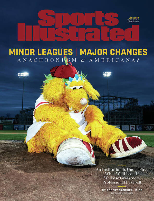 Minor League Baseball Art Print featuring the photograph Minor Leagues Major Changes, June 2020 Sports Illustrated Cover by Sports Illustrated