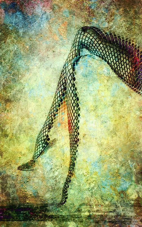 Legs Art Print featuring the digital art Net Reward by Greg Sharpe