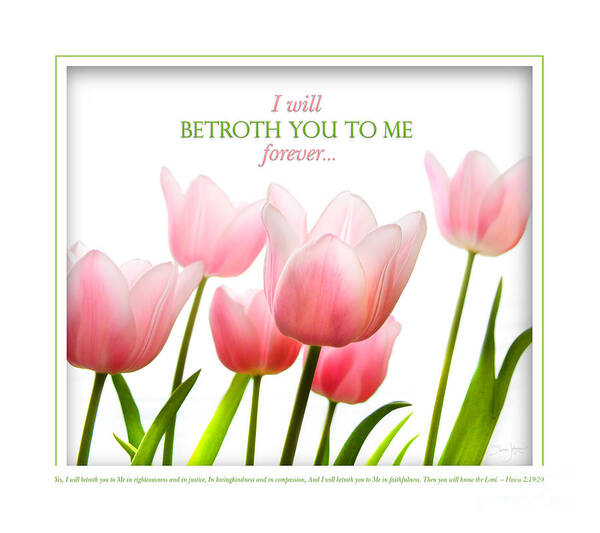 Hosea Art Print featuring the photograph I Will Betroth You by Shevon Johnson