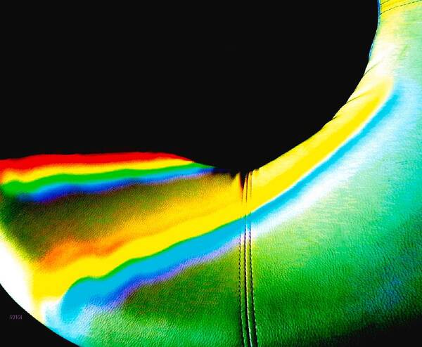 Viva Art Print featuring the photograph Come-Sit In My Rainbow by VIVA Anderson